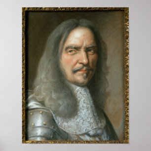 Henri de La Turnera d'Auvergne Vicomte de Turenne Poster