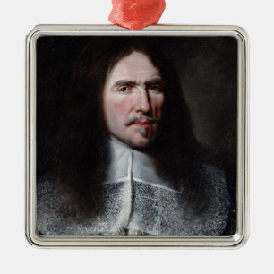 Henri de la Turnera d'AuvergneViscount av Turenne Julgransprydnad Metall