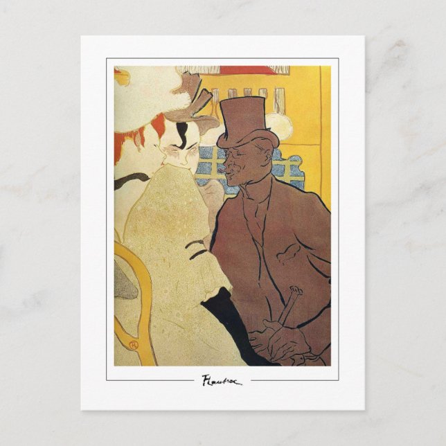Henri de Toulouse-Lautrec #133 - Fine Art Postc... Vykort (Framsida)