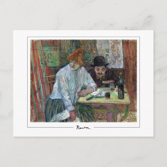 Henri de Toulouse-Lautrec #13 - Fine Art Postca... Vykort (Framsida)