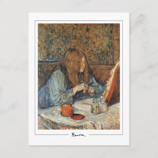 Henri de Toulouse-Lautrec #186 - Fine Art Postc... Vykort (Framsida)