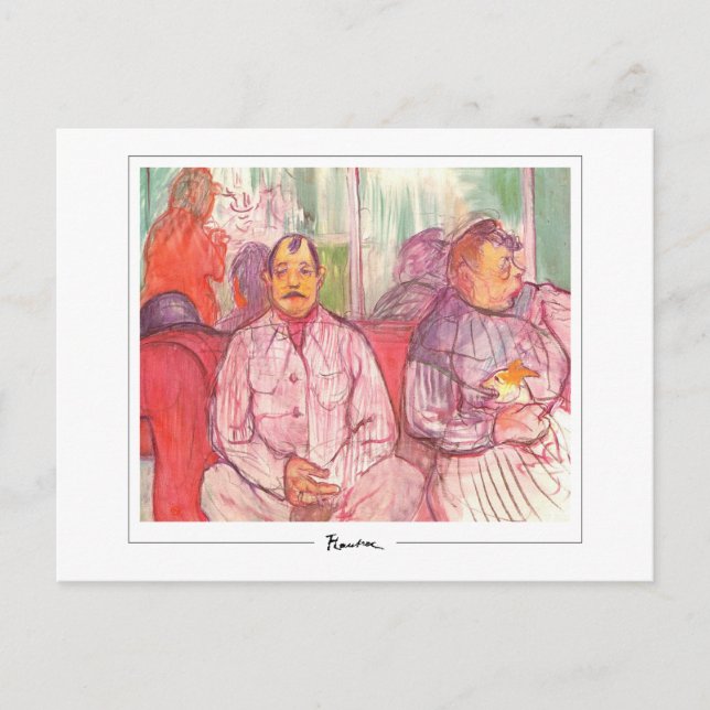 Henri de Toulouse-Lautrec #296 - Fine Art Postc... Vykort (Framsida)