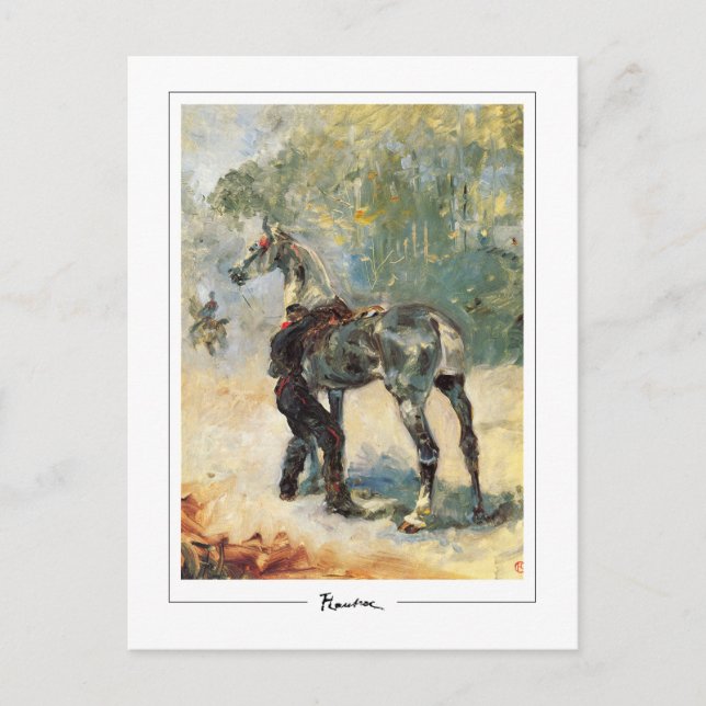 Henri de Toulouse-Lautrec #404 - Fine Art Postc... Vykort (Framsida)