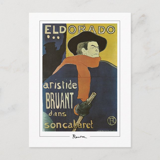 Henri de Toulouse-Lautrec #421 - Fine Art Postc... Vykort (Framsida)