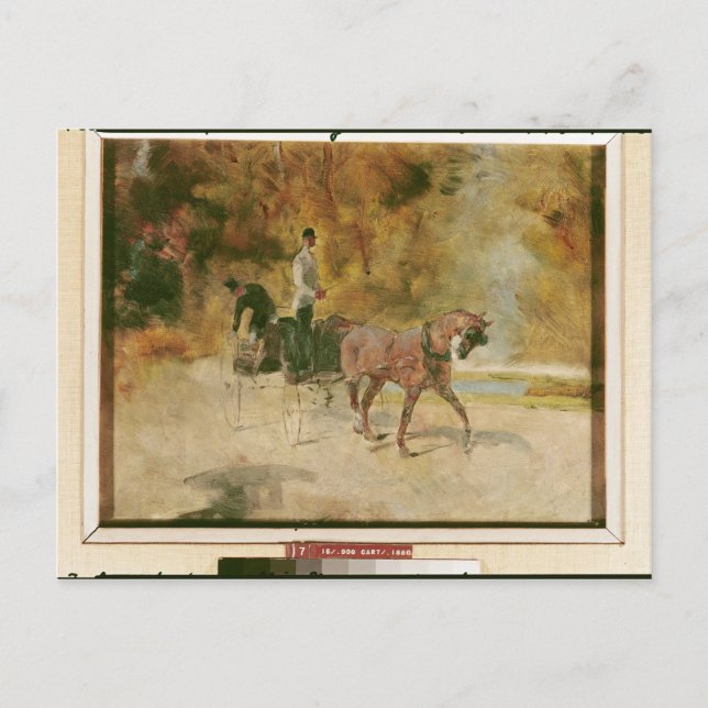 Henri de Toulouse-Lautrec | A-Hund Vykort (Framsida)