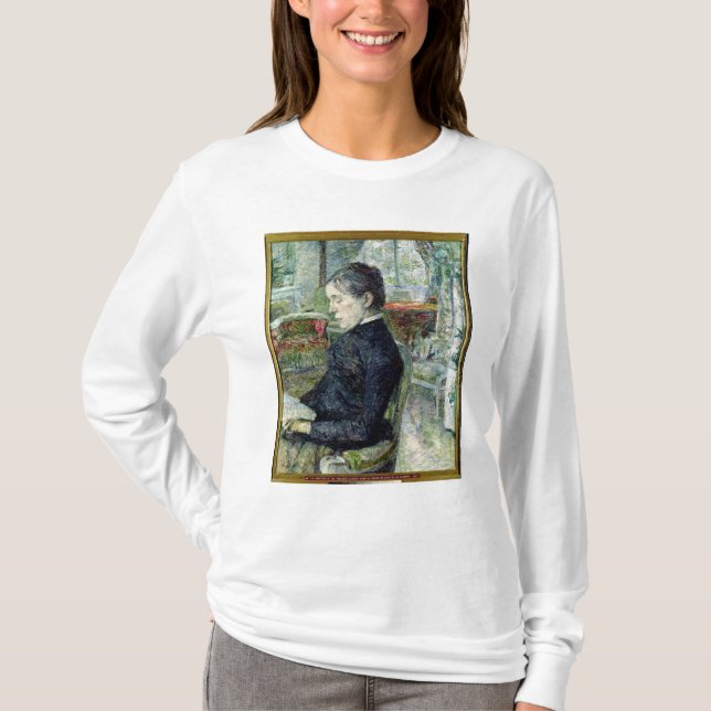 Henri de Toulouse-Lautrec | Adele Tapie de Celeyra T-shirt (Framsida)