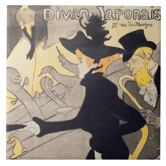 Henri de Toulouse-Lautrec | affischadvertizing 'Le Kakelplatta (Framsidan)