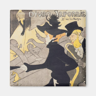 Henri de Toulouse-Lautrec affischadvertizing 'Le Magnet
