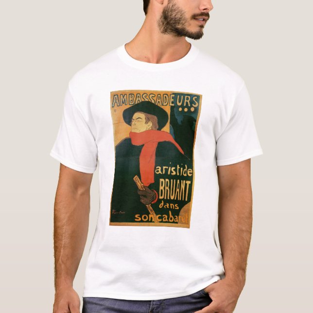 Henri de Toulouse-Lautrec | Ambassadeurs: Aristide Tee Shirt (Framsida)