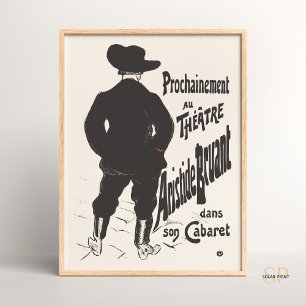 Henri De Toulouse Lautrec Art Print Bruant Poster