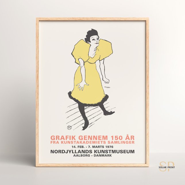 Henri De Toulouse Lautrec Art Print Miss Polaire Poster (Skapare uppladdad)