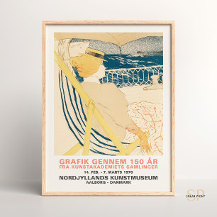 Henri De Toulouse Lautrec Art Print Retro Exhibit Poster