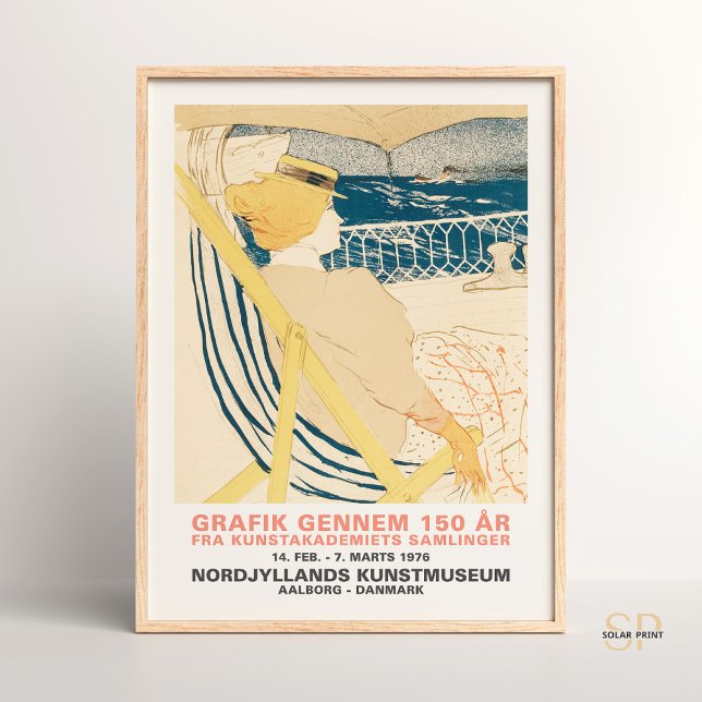 Henri De Toulouse Lautrec Art Print Retro Exhibit Poster (Skapare uppladdad)