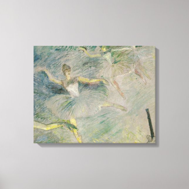 Henri de Toulouse-Lautrec - Ballet Dancers Canvastryck (Framsida)