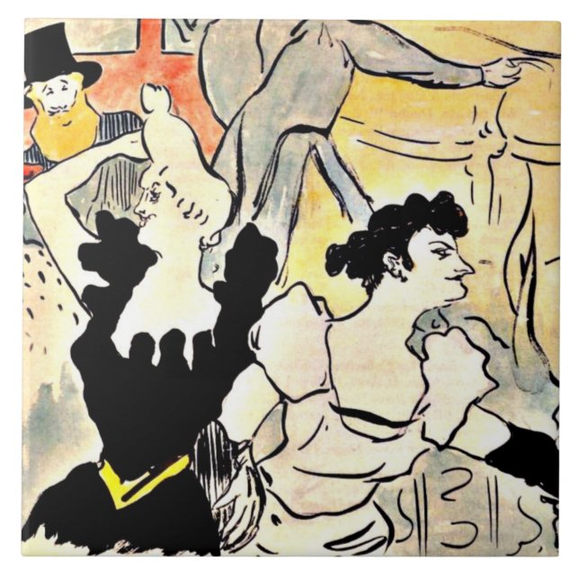 Henri de Toulouse-Lautrec, Boll Kakelplatta (Framsidan)