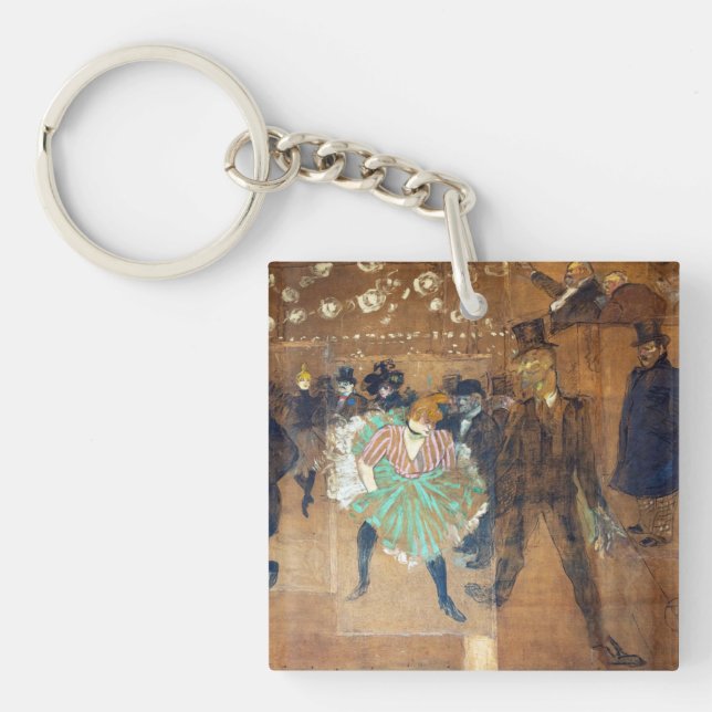 Henri de Toulouse-Lautrec - Dance at Rouge (Framsidan)