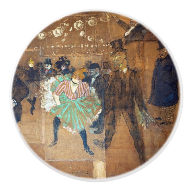 Henri de Toulouse-Lautrec - Dance at Rouge Knopp (Framsidan)