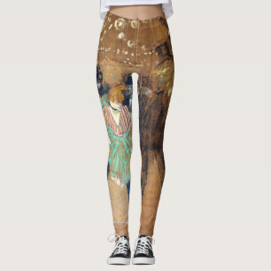 Henri de Toulouse-Lautrec - Dance at Rouge Leggings