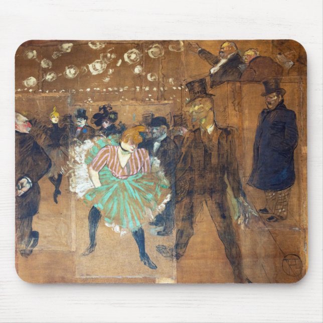 Henri de Toulouse-Lautrec - Dance at Rouge Musmatta (Framsidan)