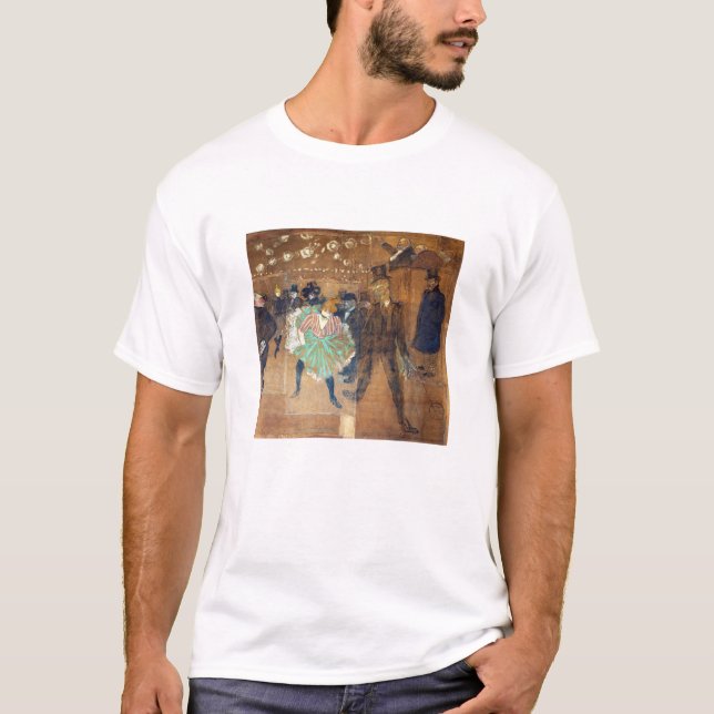 Henri de Toulouse-Lautrec - Dance at Rouge T Shirt (Framsida)