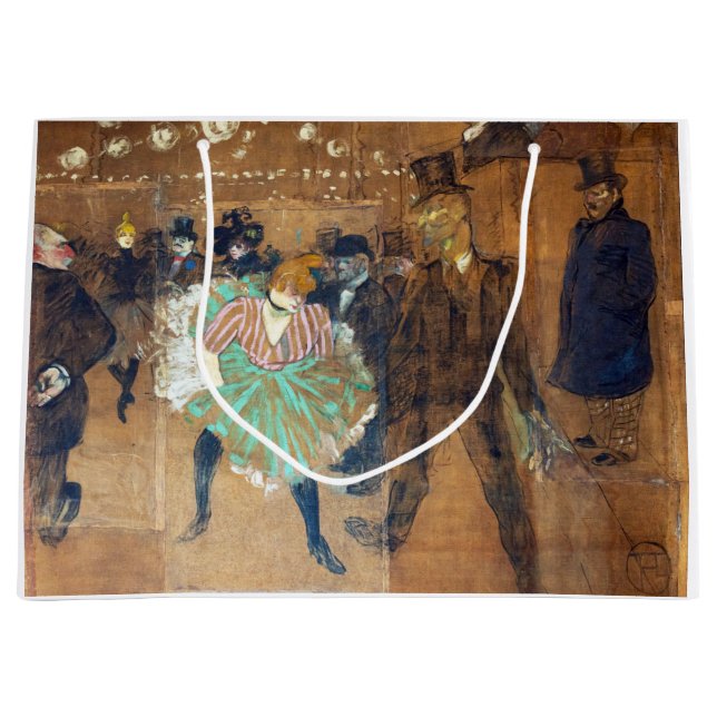 Henri de Toulouse-Lautrec - Dans vid Rouge (Framsidan)