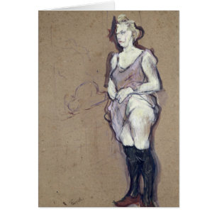 Henri de Toulouse-Lautrec den medicinska Hälsningskort