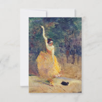 Henri De Toulouse Lautrec - Den spanska dansaren