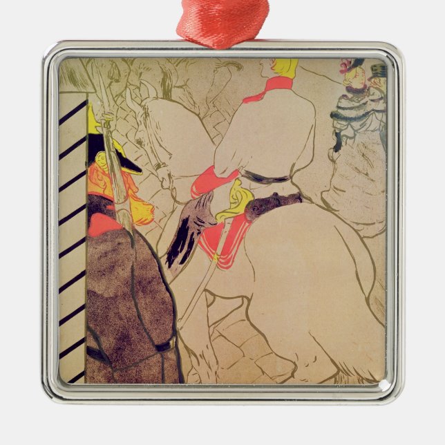 Henri de Toulouse-Lautrec | den tyska Babylonen, Julgransprydnad Metall (Framsidan)