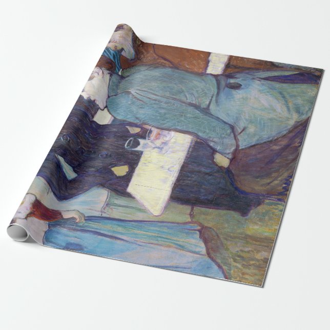 Henri de Toulouse-Lautrec En tränga någon av Presentpapper (Utrullad)