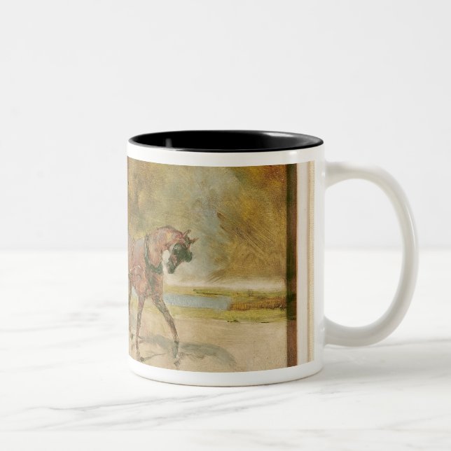 Henri de Toulouse-Lautrec | enVagn Två-Tonad Mugg (Höger)