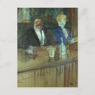 Henri de Toulouse-Lautrec I Pub: Tjocken Pr Vykort