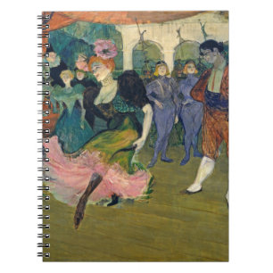 Henri de Toulouse-Lautrec karta: Magellans resa Anteckningsbok Med Spiral