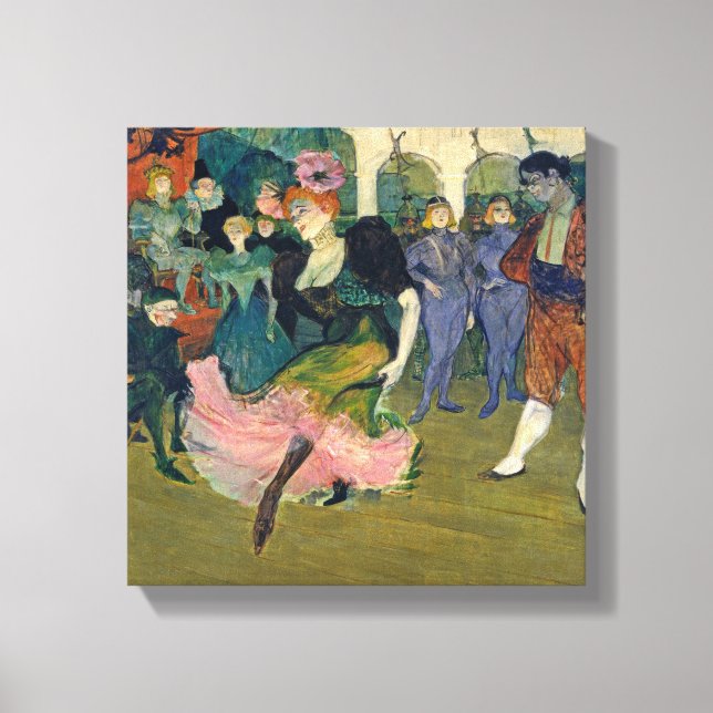 Henri de Toulouse-Lautrec | Karta: Magellans resa Canvastryck (Framsida)