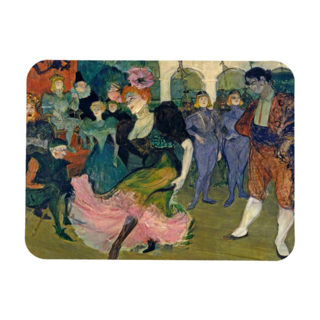 Henri de Toulouse-Lautrec | Karta: Magellans resa Magnet (Horisontell)