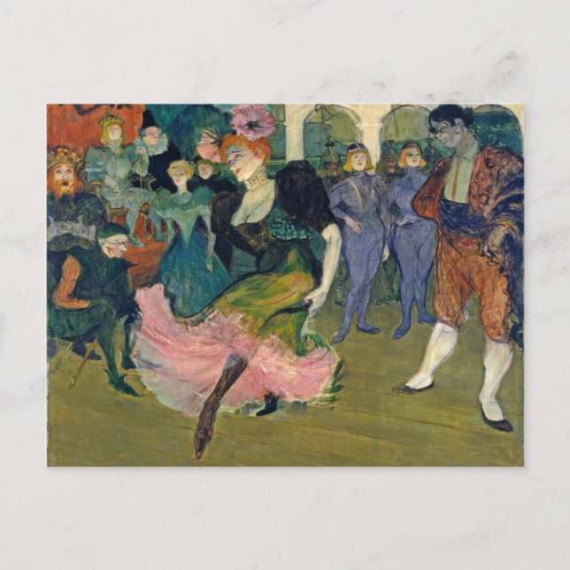 Henri de Toulouse-Lautrec | Karta: Magellans resa Vykort (Framsida)
