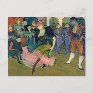 Henri de Toulouse-Lautrec   Karta: Magellans resa Vykort