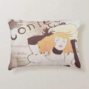 Henri de Toulouse-Lautrec konfettiar, 1893 Prydnadskudde