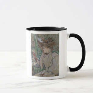 Henri de Toulouse-Lautrec kvinna med handskar, Mugg