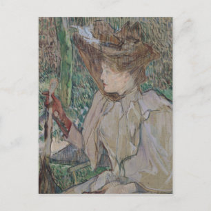 Henri de Toulouse-Lautrec   Kvinnor med handskar,  Vykort