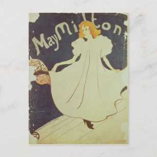 Henri de Toulouse-Lautrec Maj Milton, Frankrike Vykort