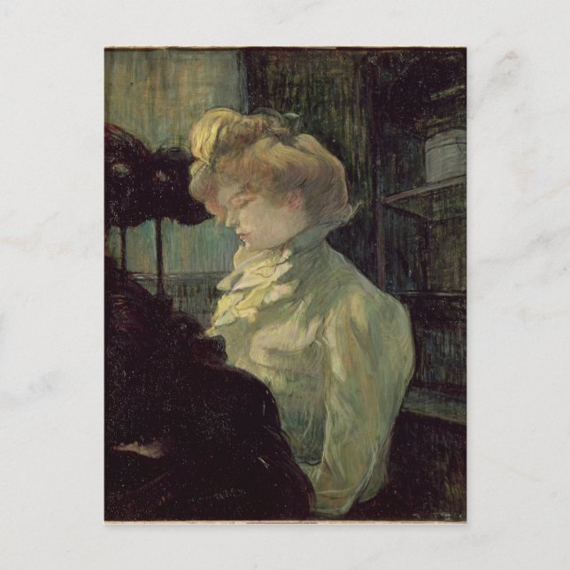 Henri de Toulouse-Lautrec | Milliner 1900 Vykort (Framsida)
