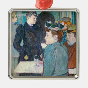 Henri de Toulouse-Lautrec Moulin de la Galette Julgransprydnad Metall