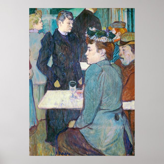 Henri de Toulouse-Lautrec | Moulin de la Galette Poster (Framsidan)