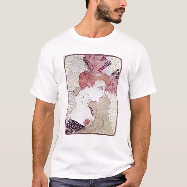 Henri de Toulouse-Lautrec | porträtt av Marcelle L Tee Shirt (Framsida)