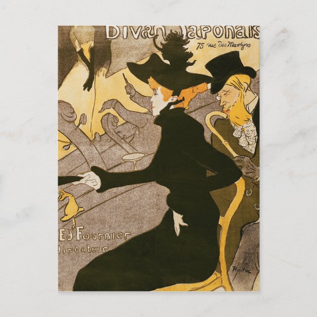 Henri de Toulouse-Lautrec | Poster reklam "Le Vykort (Framsida)