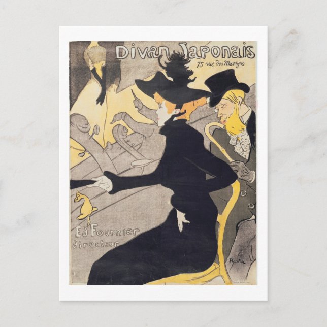 Henri de Toulouse-Lautrec | Poster reklam "Le Vykort (Framsida)