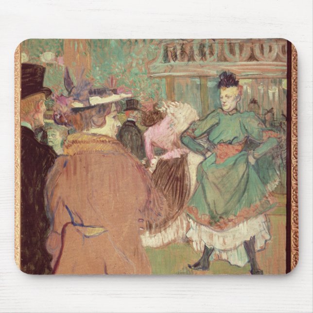 Henri de Toulouse-Lautrec | Quadrille på rougen Musmatta (Framsidan)