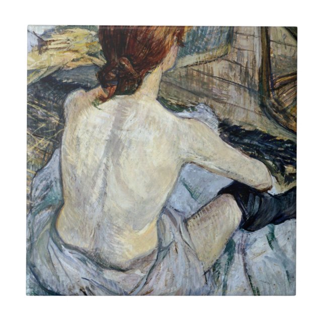 Henri De Toulouse Lautrec - Rousse Kakelplatta (Framsidan)