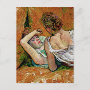 Henri de Toulouse-Lautrec:s två vänner Vykort