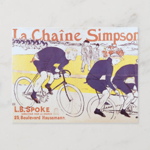 Henri de Toulouse-Lautrec Simpson Chain 189 Vykort